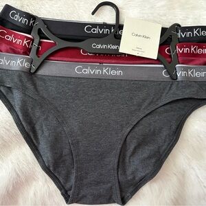 Calvin Klein Womens Cotton Panties size Large